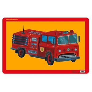 Crocodile Creek Firetruck Placemat