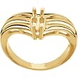 14K Yellow Gold Mother's Ring - 2 Gemstone -- YOU CHOOSE THE COLORS!