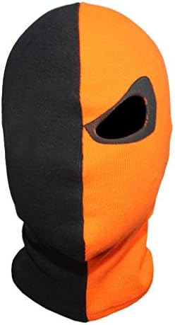 Painting On Canvas High Quality JLA Balaclava Deathstroke Arrow Superhero Cosplay Costume Halloween X-men Hats Hat Deadpool Cotton Rib Fabrics Full Face Mask Cosplay CS Game (#2)