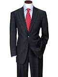 Navy Windowpane Suit