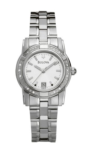 Bulova Women's 96R112 Diamond Accented Bracelet Watch