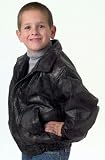 7Pc Set Kids Leather Jacket