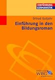 EinfĂŒhrung in den Bildungsroman