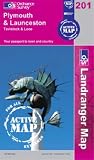Plymouth and Launceston, Tavistock and Looe (OS Landranger Map Active) (OS Landranger Map Active)