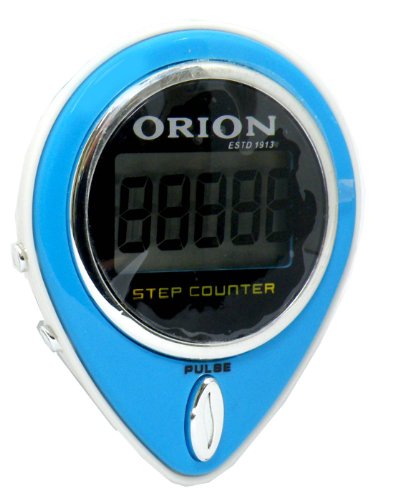 Orion Pedometer with Pulse Monitor and Calorie Count