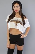Civil The Free Bird Cropped Tee,T-shirts for Women