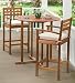 Bar Table and Two Chairs