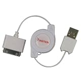iPod / iPhone USB Data Sync & Charger Retractable Cable