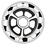 YAK FA Metal Core Wheel White/Black 100mm