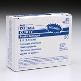 Kendall Curity Adhesive Bandages 3/4 X 3 Plastic