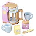 KidKraft Pastel Coffee Set