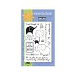 Hero Arts 4x6 Elephants Clear Stamp Set