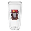 Southwest Animal Skull 16 oz Insulated Beverage Tumbler, Clear