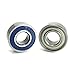 6x13x5mm Precision Ball Bearings ABEC 5 Hybrid Seals BLU (2) 686-RZ