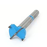 uxcell ヒンジボーリングビット 木材切削工具 デュアルフルート パワードリル 1個入り
