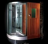 Steam Shower Sauna Combo & Chromatherapy