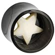 5/8" Gauge Star Buffalo Horn Bone Plug