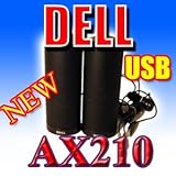 NEW DELL AX210 MULTIMEDIA USB POWERED SPEAKERS