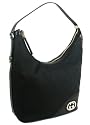 Gucci 18249 FCEKO 1000 Black GG Fabric Handbag