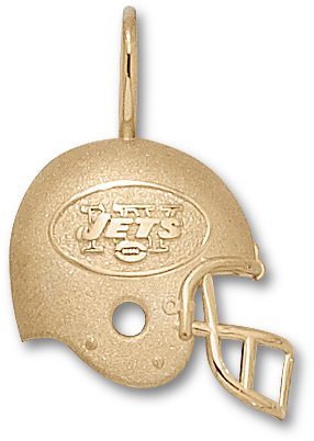 New York Jets Helmet 14K Charm/Pendant