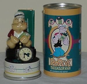 POPEYE The Sailor Man WATCH (Limited Edition with ceramic Popeye figurine)