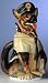 German Shepherd 3D Character LE German Beer Stein 1L