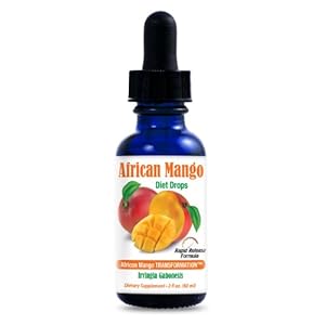 African Mango Diet Drops | 1200 mg African Mango Complex (Irvingia Gabonensis) | 2 oz African Mango Weight Loss Drops | 60 servings | Absorbs up to 3X faster than pills