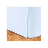 300TC Egyptian Cotton TWIN Bed Skirt SOLID BLUE by 