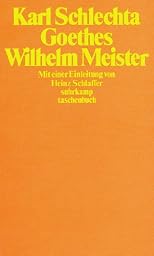 Goethes Wilhelm Meister (Suhrkamp Taschenbuch) (German Edition)