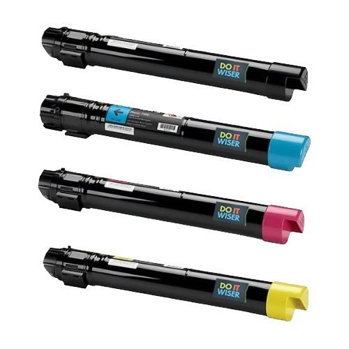 Do it Wiser Compatible High Yield Toner Cartridges Replacement for Xerox Phaser 7500 7500N 7500DN 7500YDN 7500DT 7500YD 4-Pack