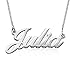925 Sterling Silver Personalized Name Necklace - Custom Made with Any Name!