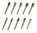 10 pc Alloy Steel Burs Rotary Tool