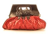 Magdalia Clutch - Red