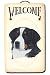 Large Hanging Welcome Slate Bernese Mountain Dog Gifts