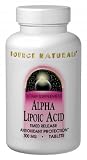 Alpha-Lipoic Acid 100 mg 60 Tabs ( A Powerful Antioxidant ) Source Naturals