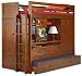 Plans To Build All N One Loft Bunk Bed With Trundle, Desk, Chest, And Closet; Only Plan With All Sizes In 1 Plan; Twin/full/queen/king Sizes Can Be Built With This Pattern Image #1