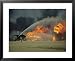 An Oil Field Still in Flames One Year after the End of the Gulf War National Geograph...