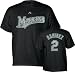 Hanley Ramirez Black Majestic Player Name and Number Florida Marlins Youth T-Shirt - X-Large (18-20)