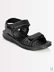 Bata Men Macho 861 6191 Black Sandals