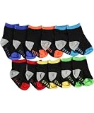 US Polo Assn. Boys 0-24 Months 6 Pack Socks (0-12 Months, Assorted)