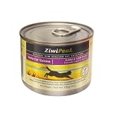 ZiwiPeak Real Meat Grain-Free Canned Cat Food, Rabbit & Lamb Recipe (12/6-oz Cans)