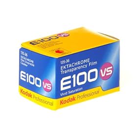 Kodak E100VS Professional ISO 100, 35mm, 36 Exposures, Color Transparency Film by Kodak