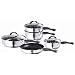 Tower 5 Piece Stainless Steel Pan Set