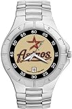 Houston Astros MLB Men's Pro II Watch with Stainless Steel Bracelet