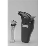Micro-Jet Torch with Extended Reach and Refillable Fuel Cell - Solder-It - MJ300