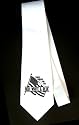 Party Decoration Necktie with "three cheers for the", "stars and stripes", flag, American, "red white and blue"