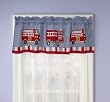 Cotton Fire Truck Valance