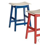 24H BLUE FINISH STOOL