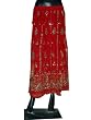 Designer Red Women's Skirt Belly Dance Dcrapechic India Skirt