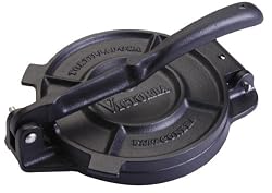 Imusa VICTORIA-85008 Victoria Cast Iron Tortilla Press, 8-Inch